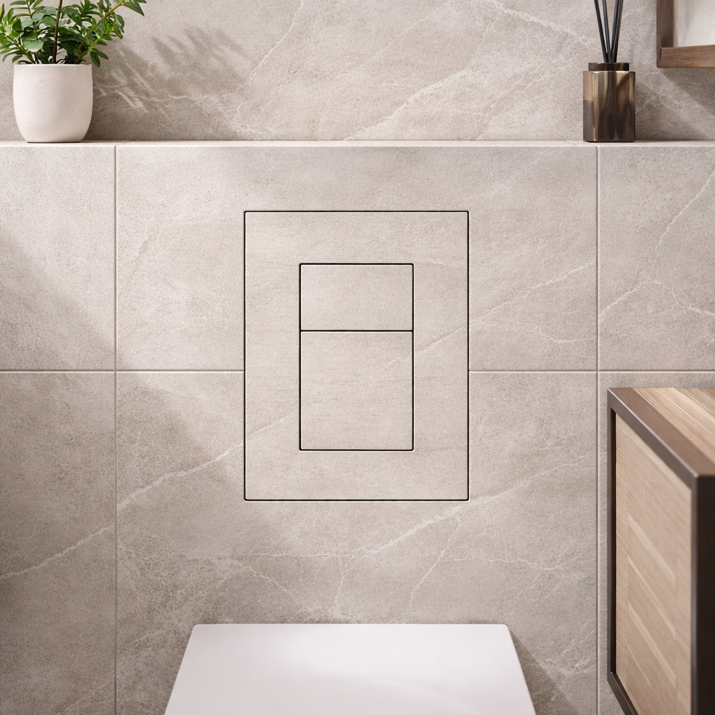 BURKOLHATÓ WC NYOMÓLAP MODUL (GROHE KOMPATIBILIS) - BURKON